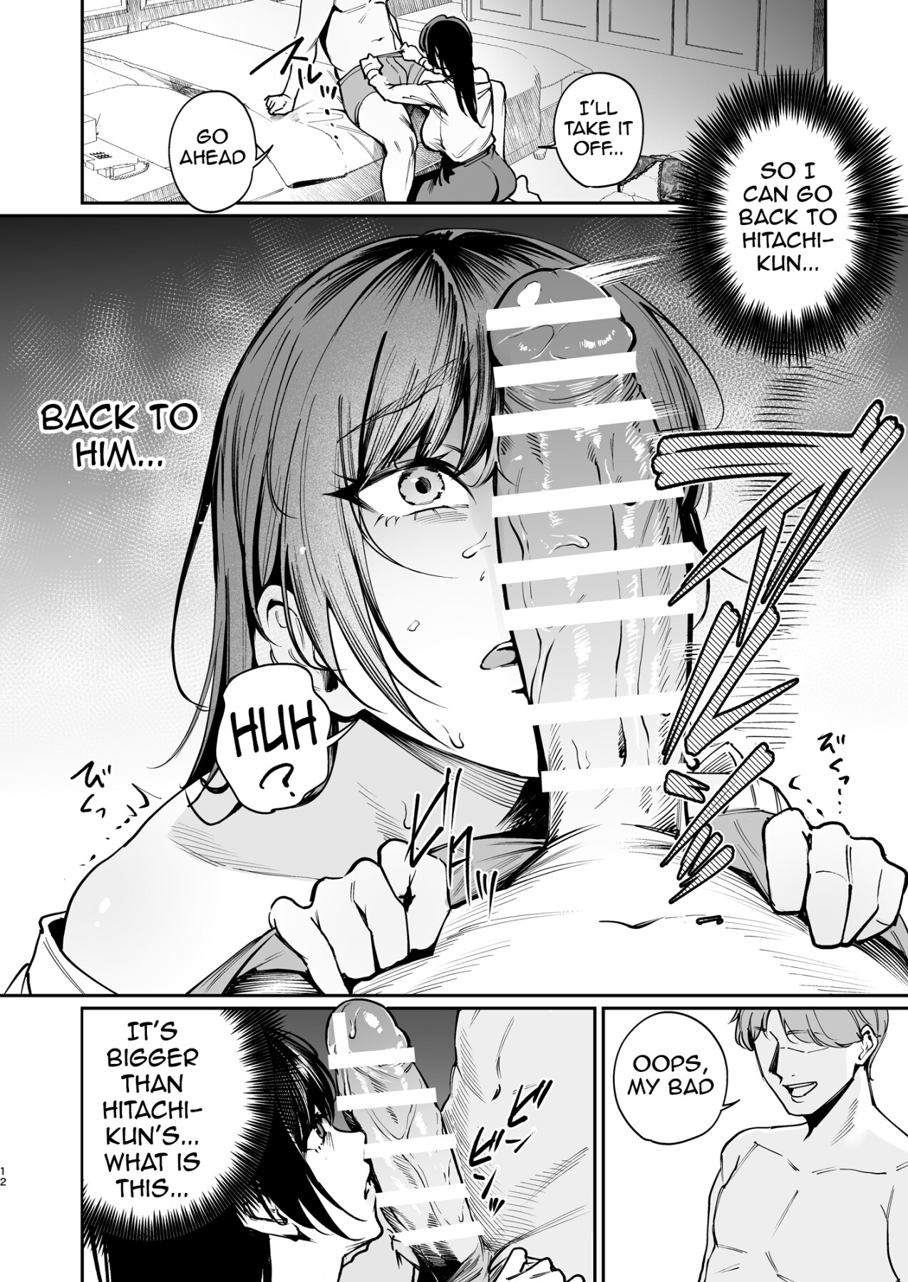 Hentai Manga Comic-I'll take it off for my boyfriend.-Read-11